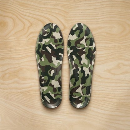 Pair of Wukusy premium cushion support insoles for shoes, size 42 to 45, designed for extra comfort and shock absorption.