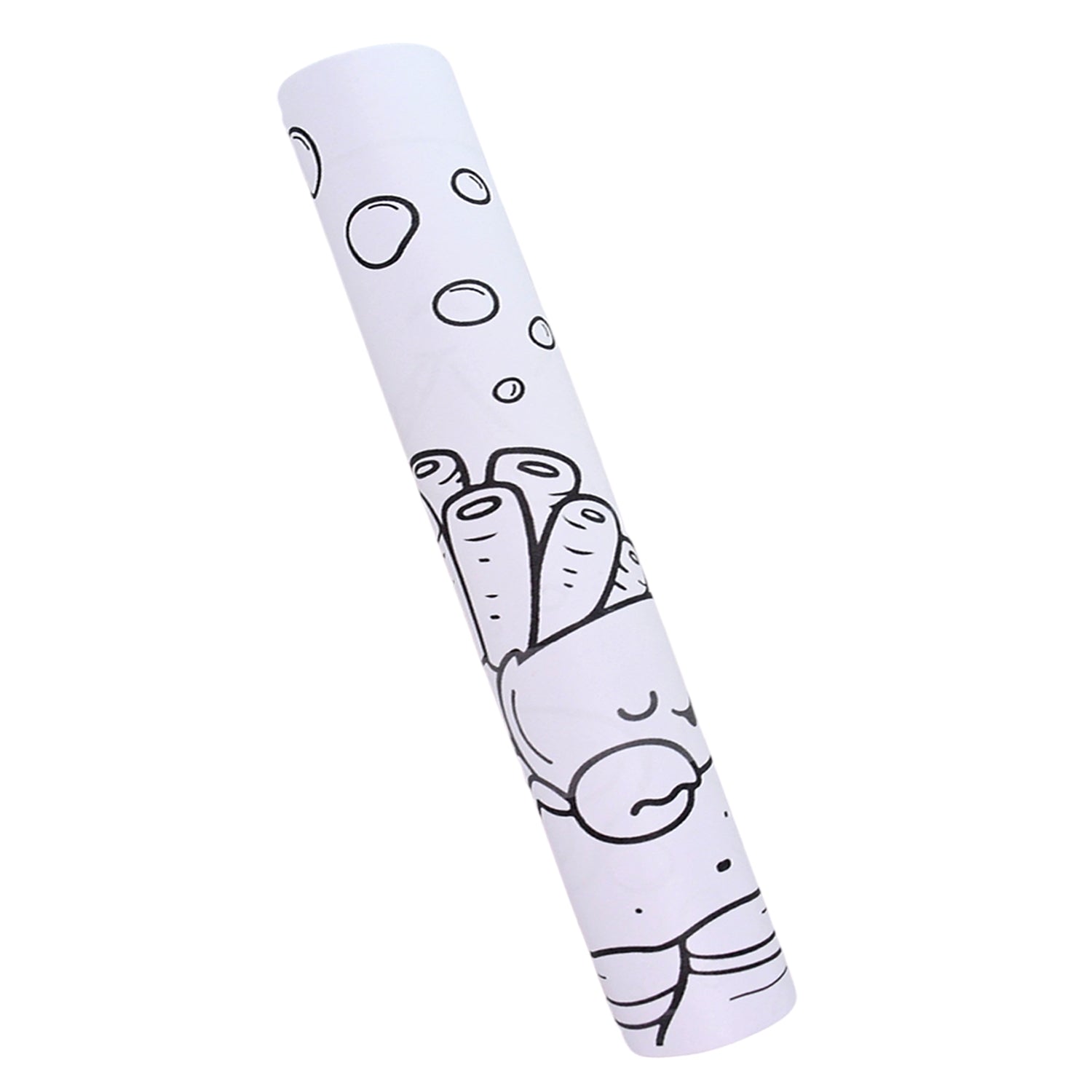 Coloring roll toy from Wukusy featuring vibrant, fun illustrations for educational and creative activities.