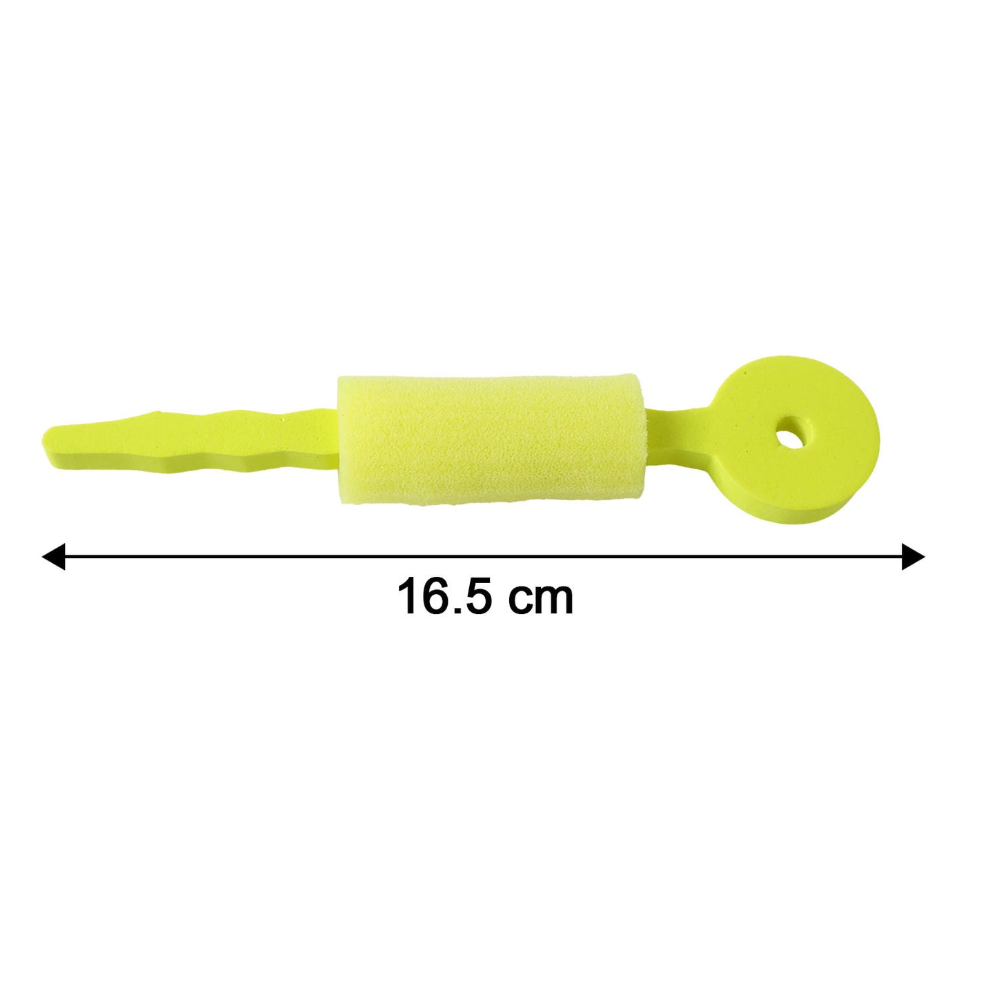 Three soft foam hair curling rollers from Wukusy, shown in a close-up image, designed for gentle, easy curling at home.