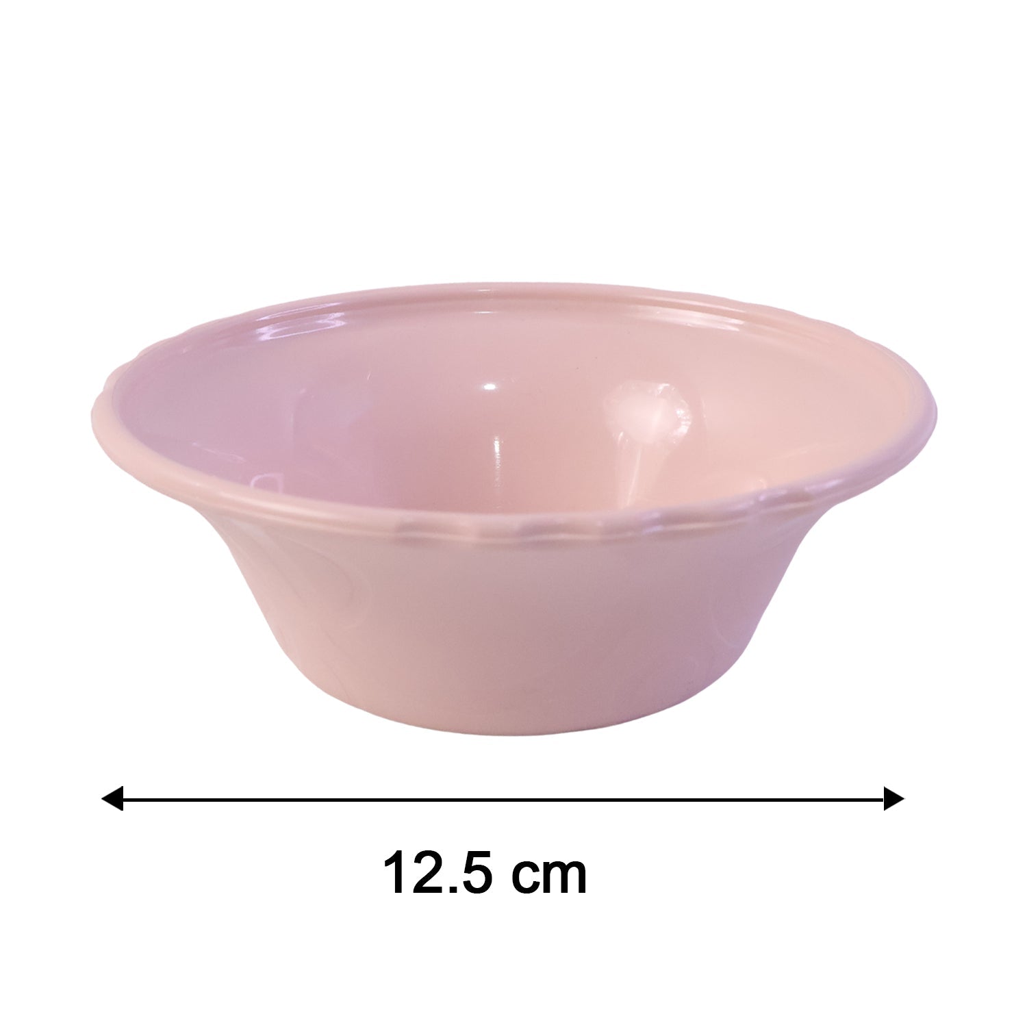 Set of six multicolour unbreakable plastic serving bowls by Wukusy, perfect for kitchen and dining use.