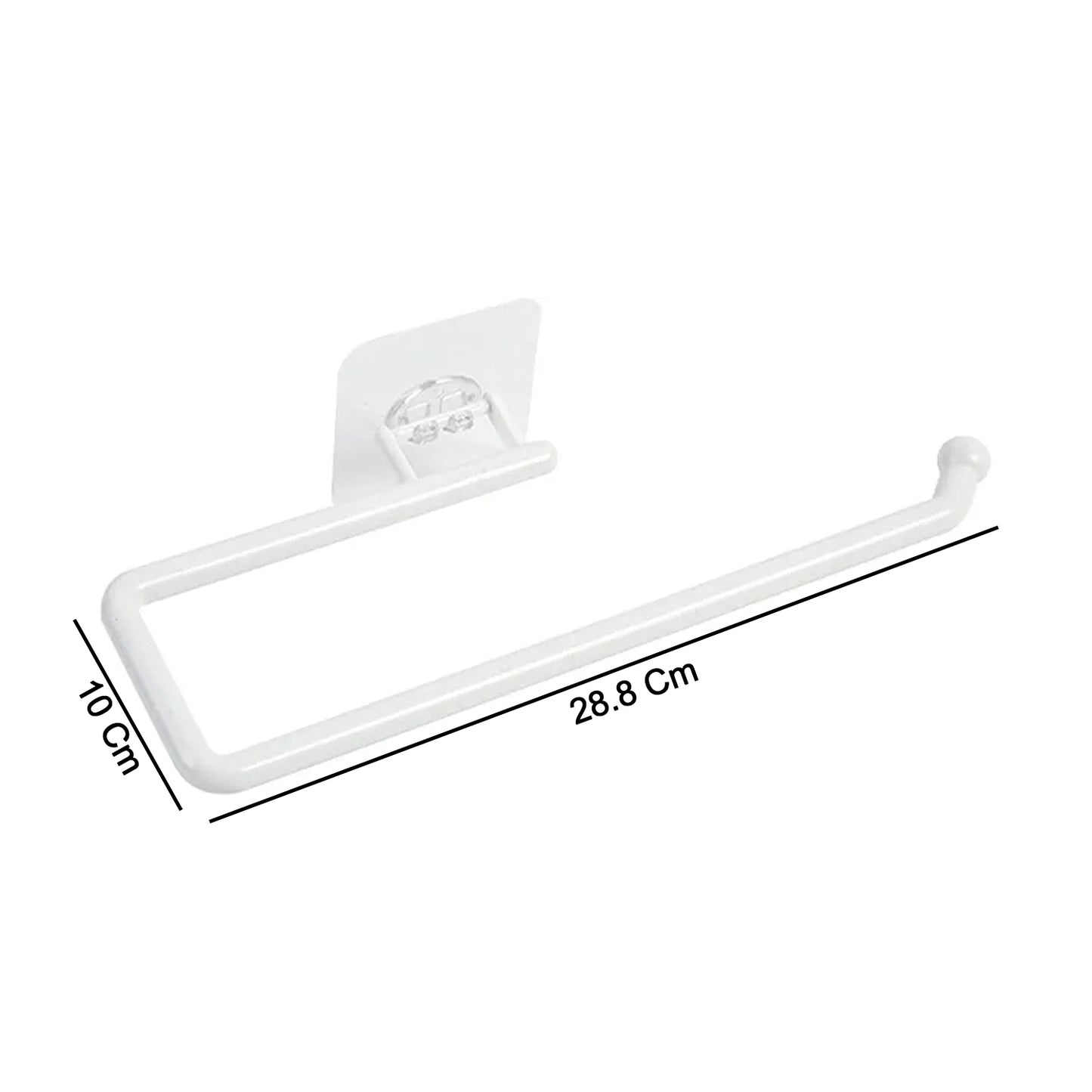 Wall mounted paper towel holder by Wukusy, showcasing a sleek metal design for convenient kitchen or bathroom use.