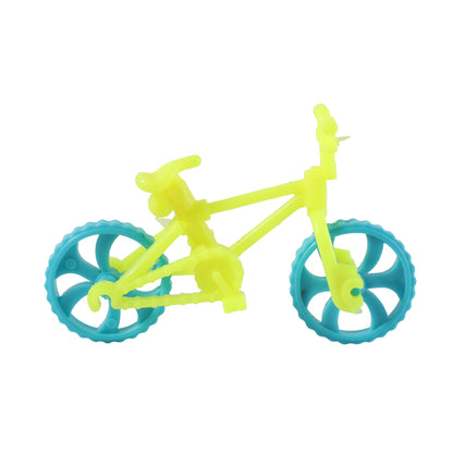 Wukusy small bicycle toy set for kids, includes colorful plastic bikes for fun and educational play.