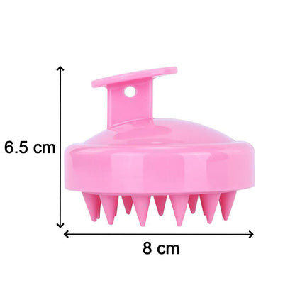 Wukusy 6099 Hair Scalp Adjustable Massager Shampoo Brush for scalp cleansing and hair health, featuring soft bristles and ergonomic design.
