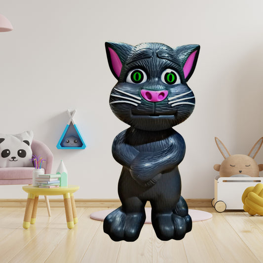 Wukusy Talking Mimicry Touching Tom cat interactive toy with voice for kids, suitable for children’s play and home decor.