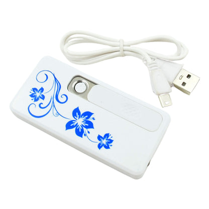 Wukusy electric USB lighter for men and women, slim, rechargeable, flameless coil lighter with charging cable, windproof for smoking.