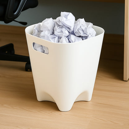 Modern Wukusy dustbin for office and home, 26x23 cm, with a sleek design for waste disposal in kitchen or workspace.