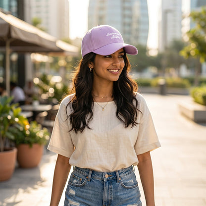 Wukusy stylish summer embroidered baseball cap for men and women, showing a casual design with vibrant embroidery details.