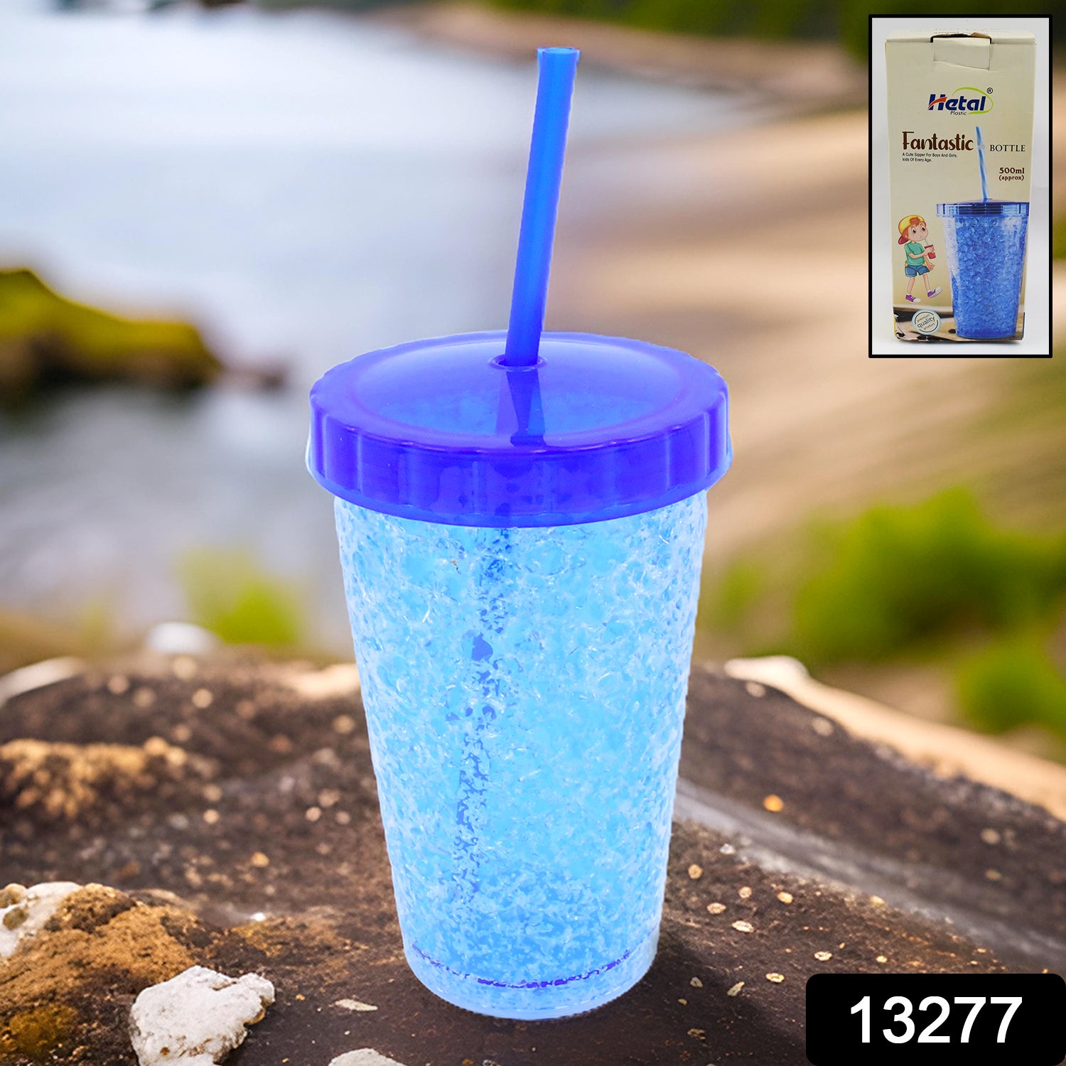 Wukusy reusable plastic sipper tumbler with lid and straw in mixed colors, 500ml capacity, suitable for home and kitchen use.