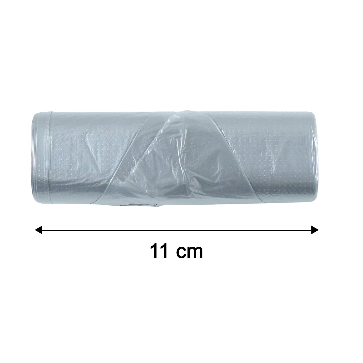 Six Wukusy garbage bags rolls, each measuring 45x55 cm, displayed in a multipack for household waste disposal.
