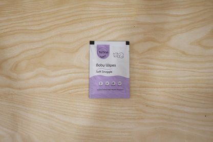 Soft Snuggles Baby Wet Wipes by Wukusy showing a pack of gentle, soft cleansing wipes for babies and kids.