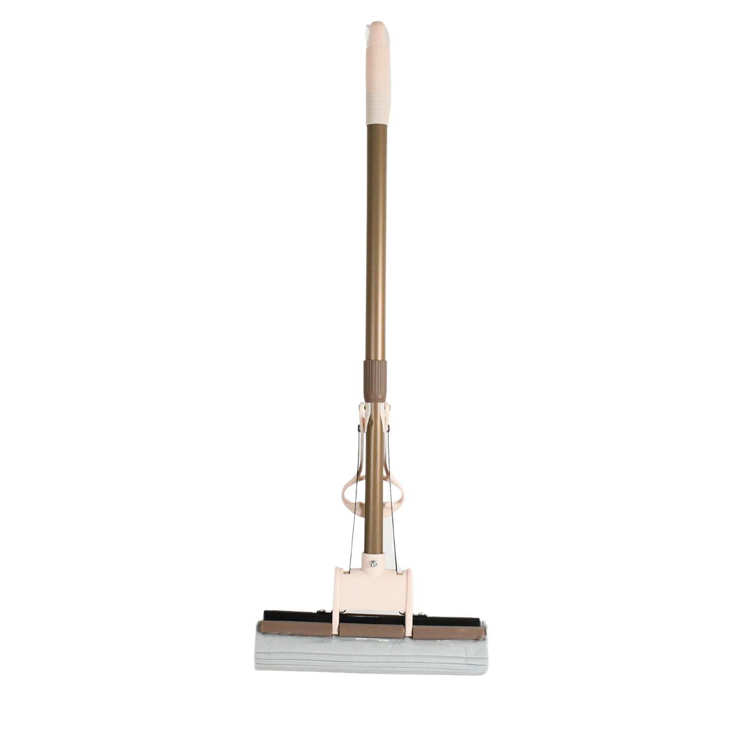 Wukusy Miracle-mop with super absorbent sponge head and self-cleaning feature for efficient home cleaning.