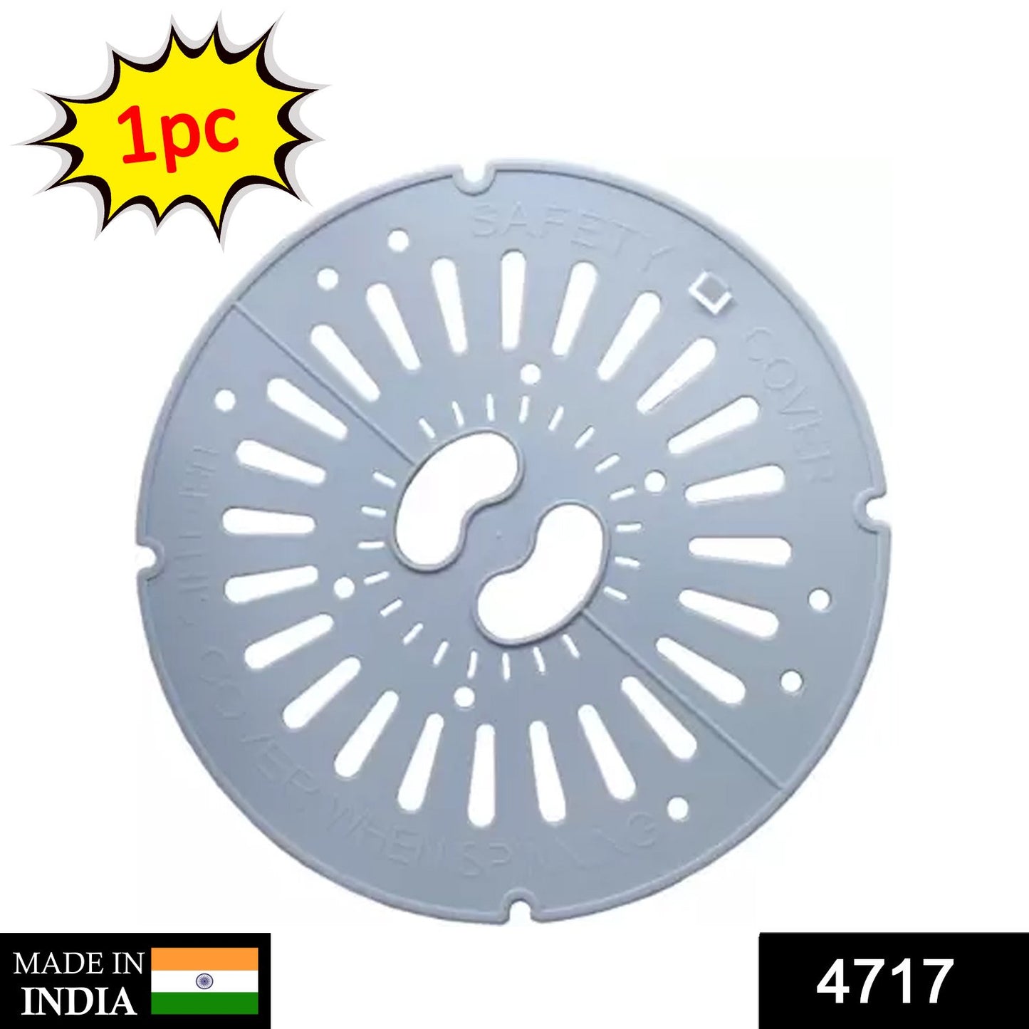 Wukusy 4717 Spin Cap safety cover for home and kitchen, designed to protect electrical outlets from dust and moisture.