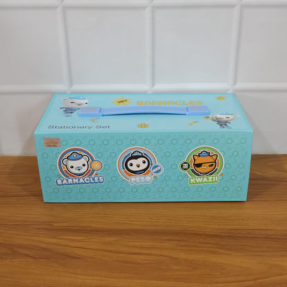Wukusy drawing kit box for kids with colorful drawing tools and art supplies in a compact storage box.