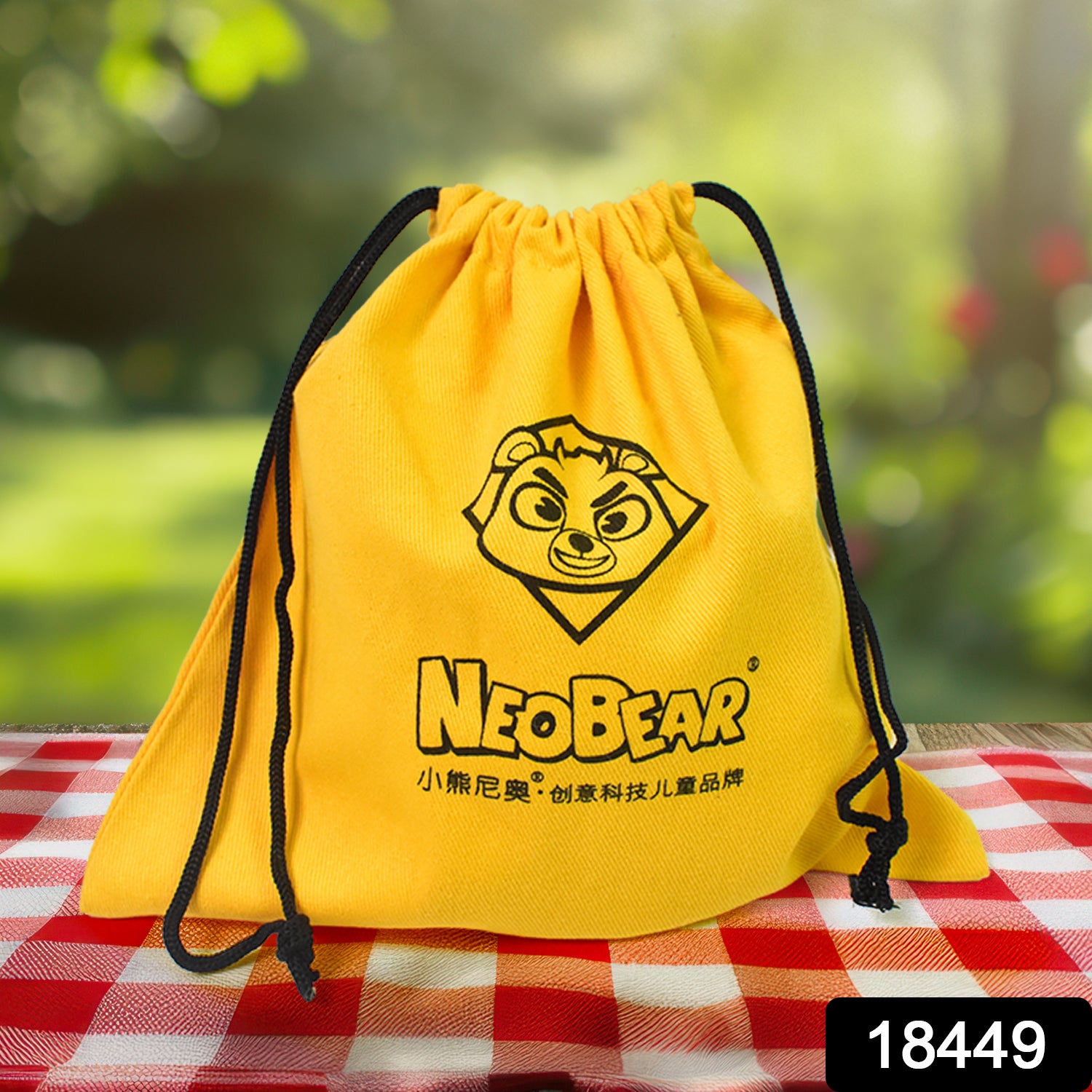 Heavy-duty small Dori bag by Wukusy, versatile for home improvement, shown with durable fabric and sturdy handles.
