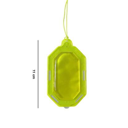 Wukusy hanging gel bathroom air freshener with citrus scent, 9.5g gel in clear plastic container, designed to freshen bathroom air