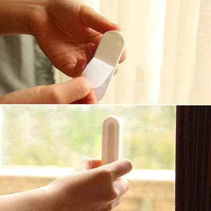 Set of four Wukusy Self Stick Push Pull Helpers for home and kitchen, featuring easy grip handles for assistive tasks.
