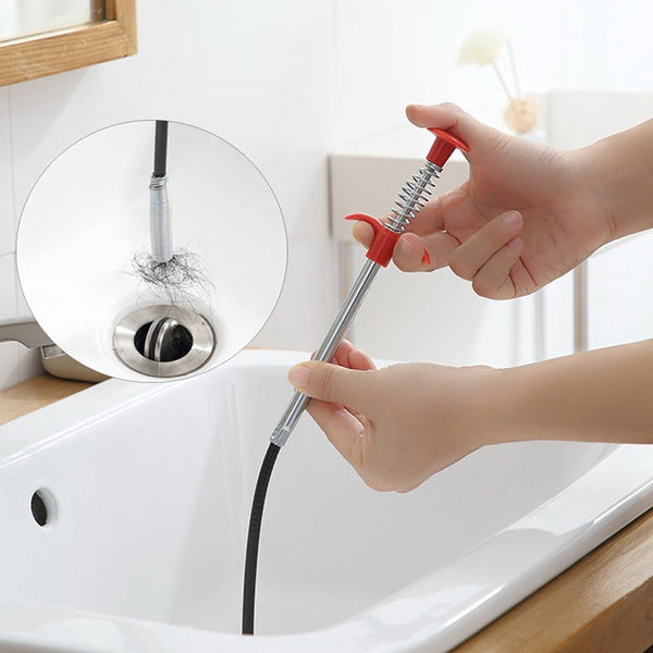 Wukusy 1628 multifunctional cleaning claw and drainage tool for clearing hair and debris from pipes and drains.