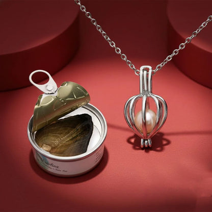 Wukusy Wish Pearl Necklace Gift Set with multiple design options, featuring elegant pearl necklaces on a white background.