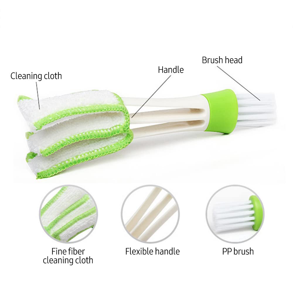 Wukusy 3-in-1 blind ac vent and keyboard gap cleaner for office use, featuring compact design for cleaning air vents and keyboard crevices.