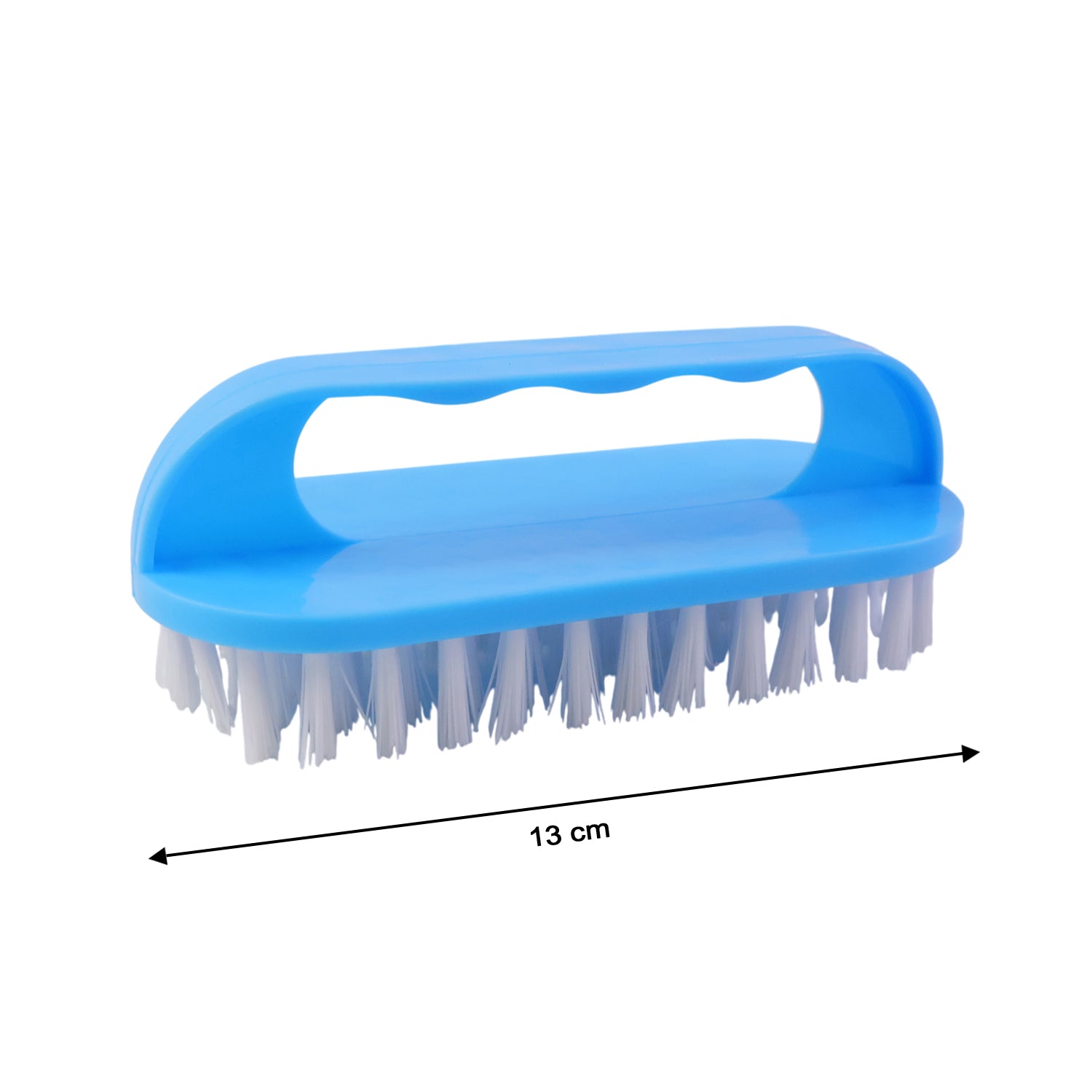 Heavy-duty handheld cleaning scrub brush by Wukusy with durable bristles, suitable for scrubbing surfaces and tough stains.