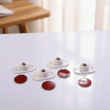 Set of four Wukusy heavy-duty furniture moving roller mini wheels for easy furniture relocation and smooth movement.