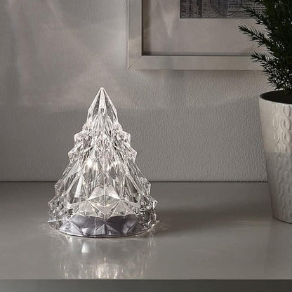 Wukusy Iceberg Pyramid Candlelight tea light for home decor, featuring a sleek, geometric design in a compact size.