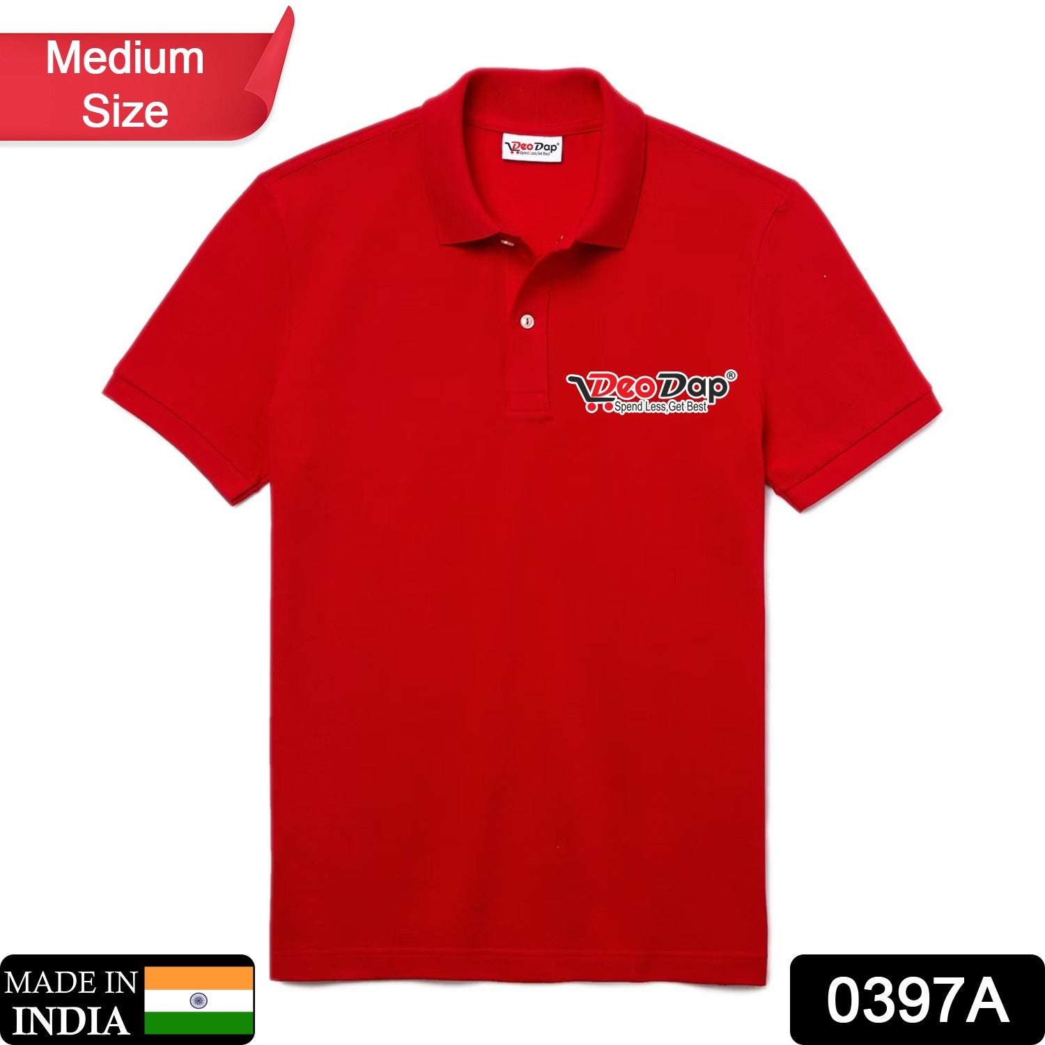 Wukusy Deodap Soft Premium T-shirt, plain white uniform T-shirt for men, close-up of fabric and fit.