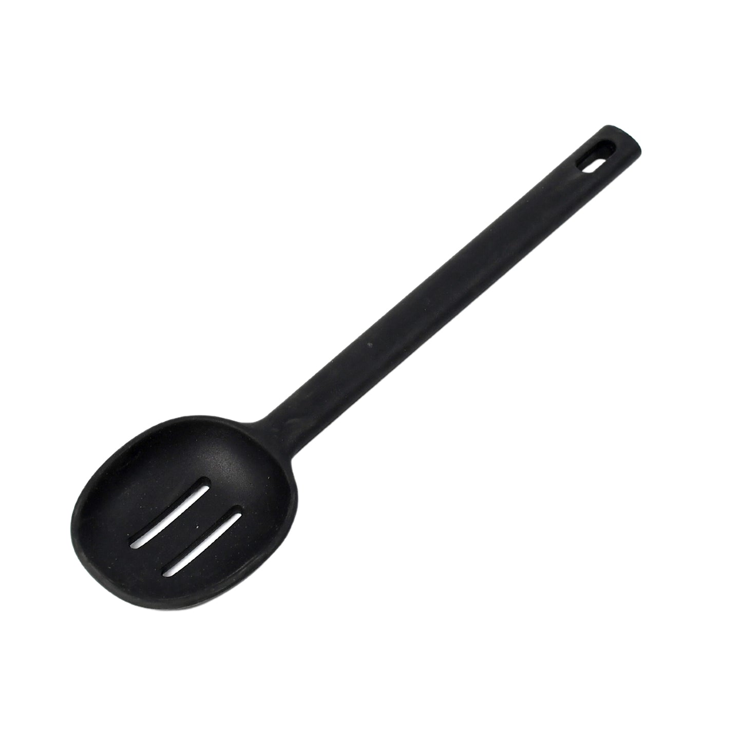 Wukusy 5377 silicone non-stick heat-resistant kitchen spoon, premium kitchen tool for cooking and serving.