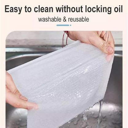 Wukusy 8220 kitchen cleaning wipes pack of 80, disposable wet wipes for removing grease, stains, and cleaning kitchen surfaces.