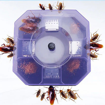 Wukusy 1471 Cockroach Trap box with bait station for catching and controlling cockroaches in indoor spaces.