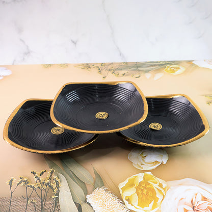 Wukusy 8-piece ceramic tea and coffee mug set with seashell-shaped serving bowl, ideal for household use and gifting.