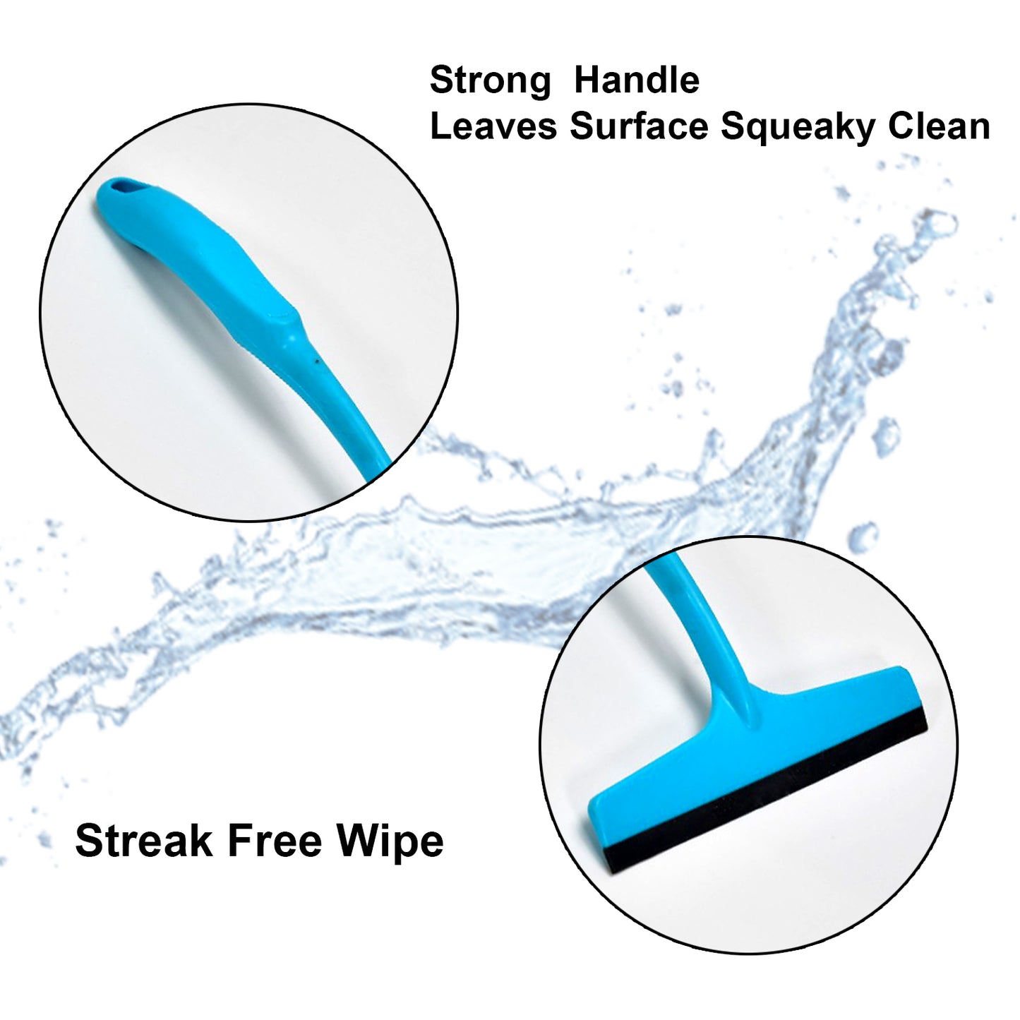 Wukusy 8706a kitchen platform with glass wiper and no-dust broom, long handle for easy floor cleaning in home improvement.