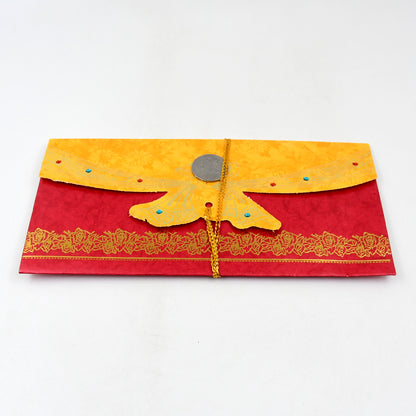 Multicolour wedding gift card cover by Wukusy, designed for home improvement-themed gift packaging, featuring vibrant colors.