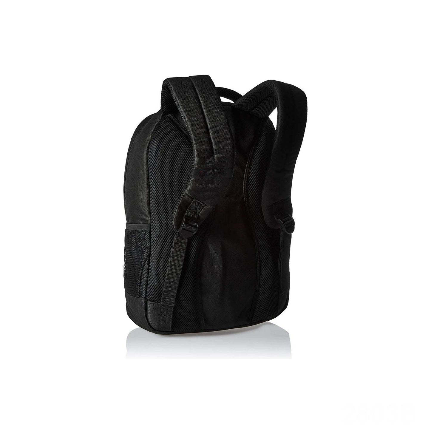 Wukusy 15.6-inch office laptop bag with padded compartments, black nylon exterior, and adjustable shoulder strap.