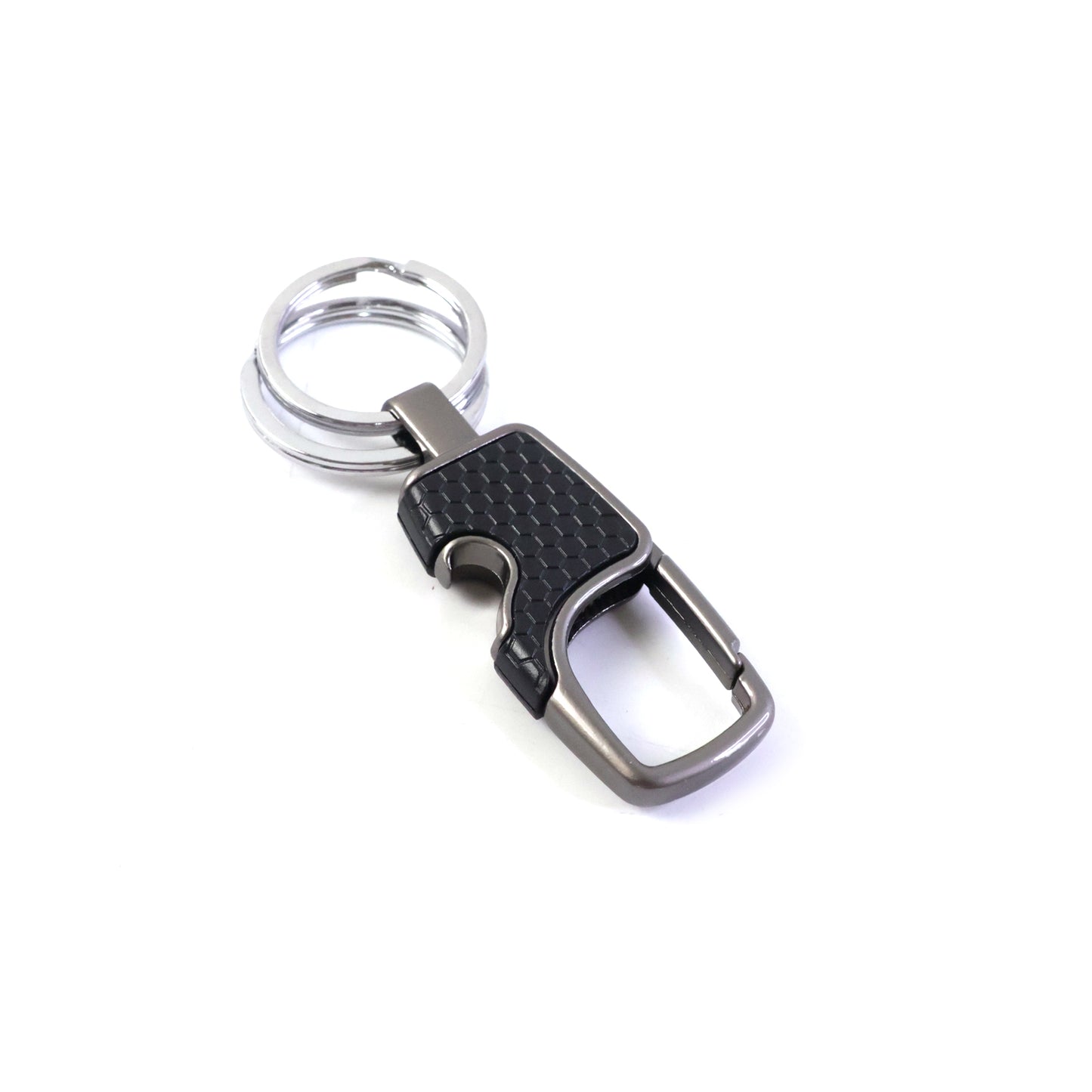Wukusy heavy-duty keychain organizer with quick release hook for keys, compact and durable key holder for easy key management.