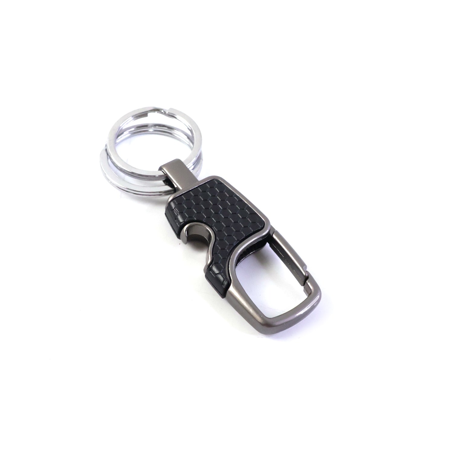 Wukusy heavy-duty keychain organizer with quick release hook for keys, compact and durable key holder for easy key management.