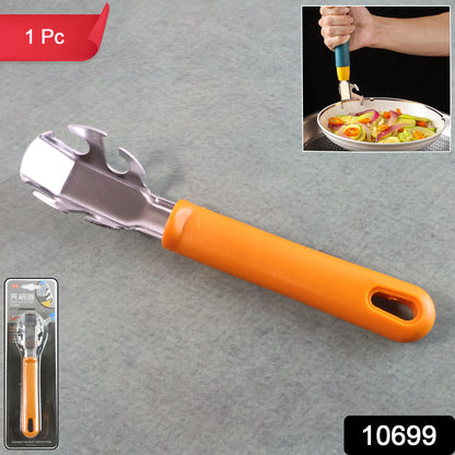 Wukusy stainless steel hot pot gripper clamp lifting pan handle in a home kitchen setting.