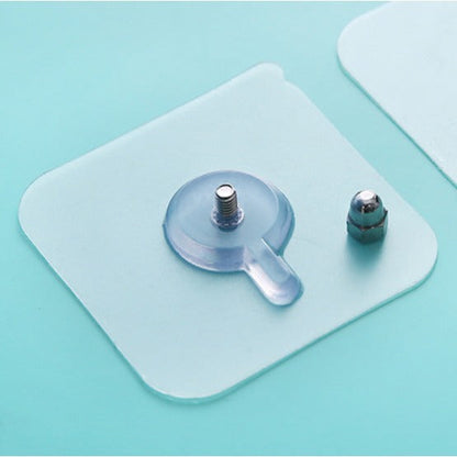 Wukusy 9017 adhesive screw wall hook for household and office use, holding keys, tools, or decorations on wall surfaces.