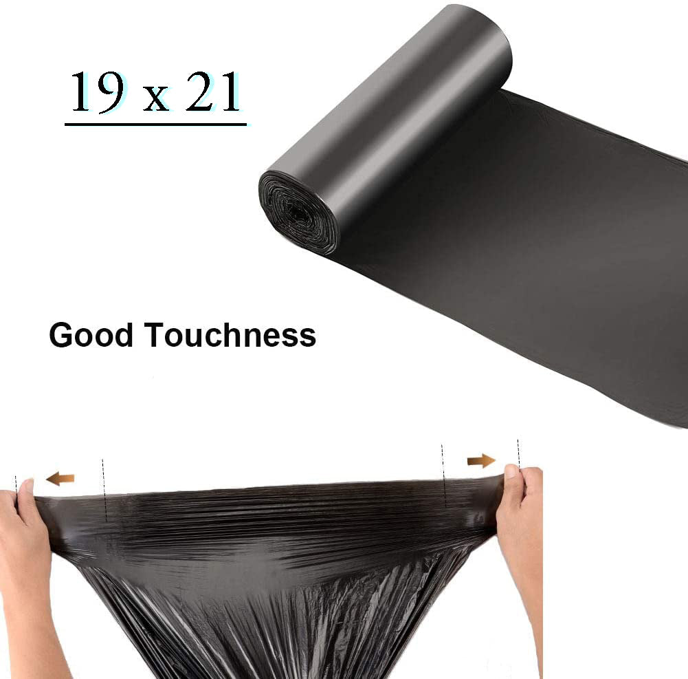 Eco-friendly disposable garbage dustbin trash bags from Wukusy, 19x21 inches, pack of 30, suitable for home waste disposal.