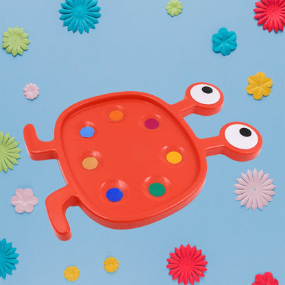 Colorful Fu Fu Monster plastic toy set for kids by Wukusy, featuring playful monster figures in various bright colors.