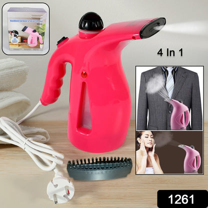 Wukusy 1261 facial handheld portable steamer for face with spray nozzle and ergonomic design for skincare use