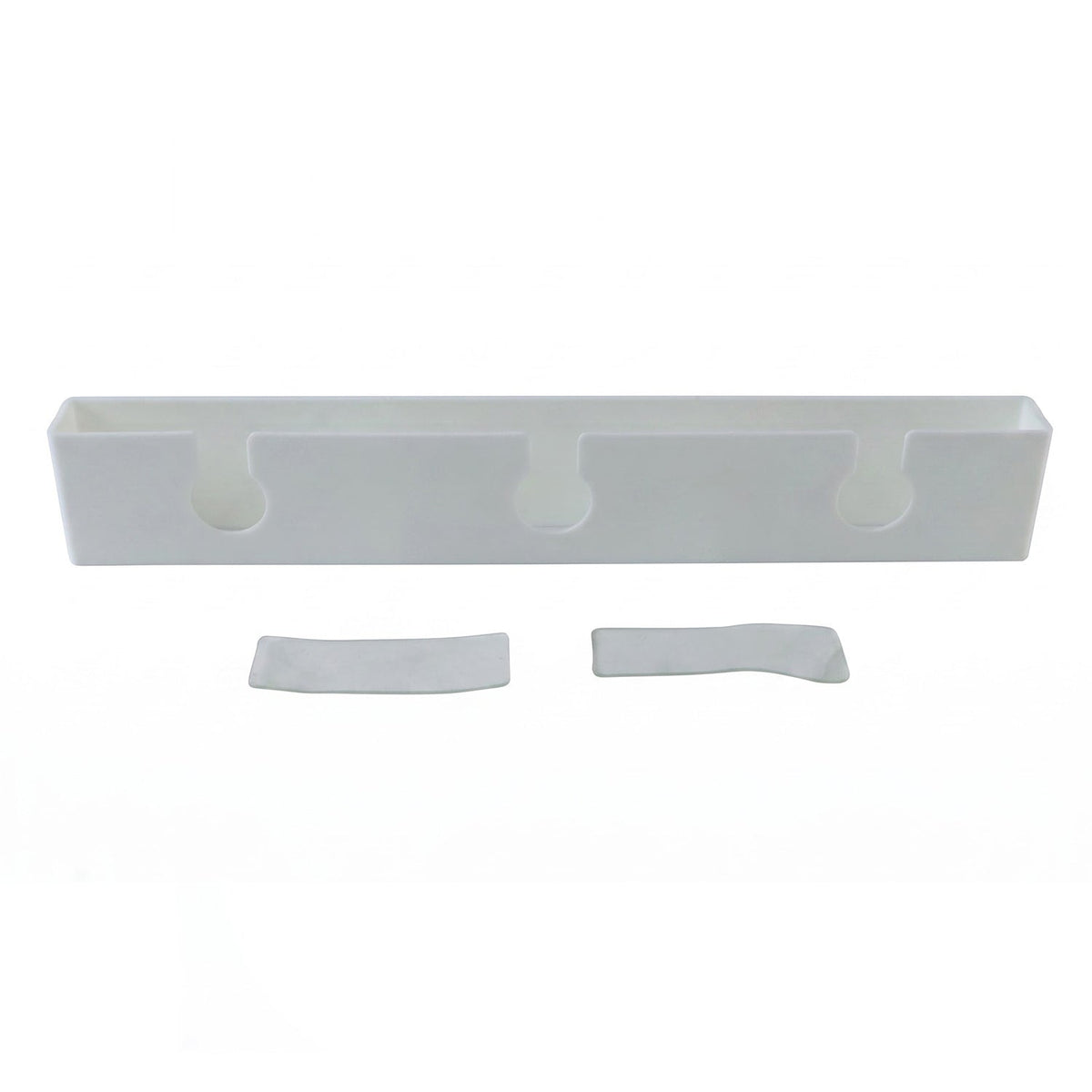 Under Shelf Wine Glass Hanger With 3 Slots For Kitchen Cabinet Storage (1 Piece)