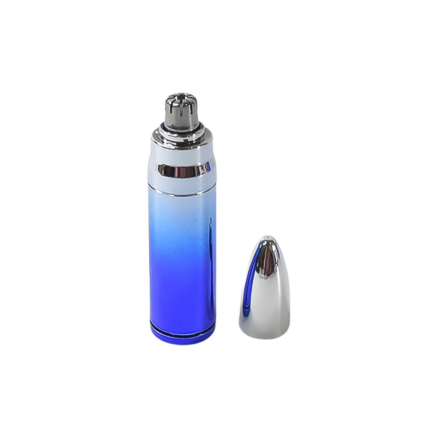 Wukusy electric nose hair trimmer for men and women, compact clipper for nose, ear, and eyebrow hair grooming.