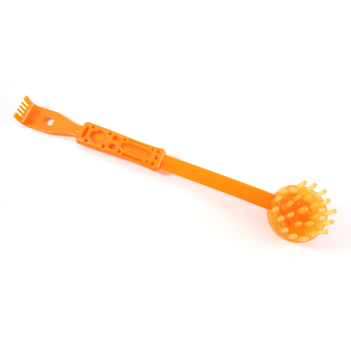 Wukusy long handle body massage roller stick with ergonomic design for deep tissue massage and muscle relief.