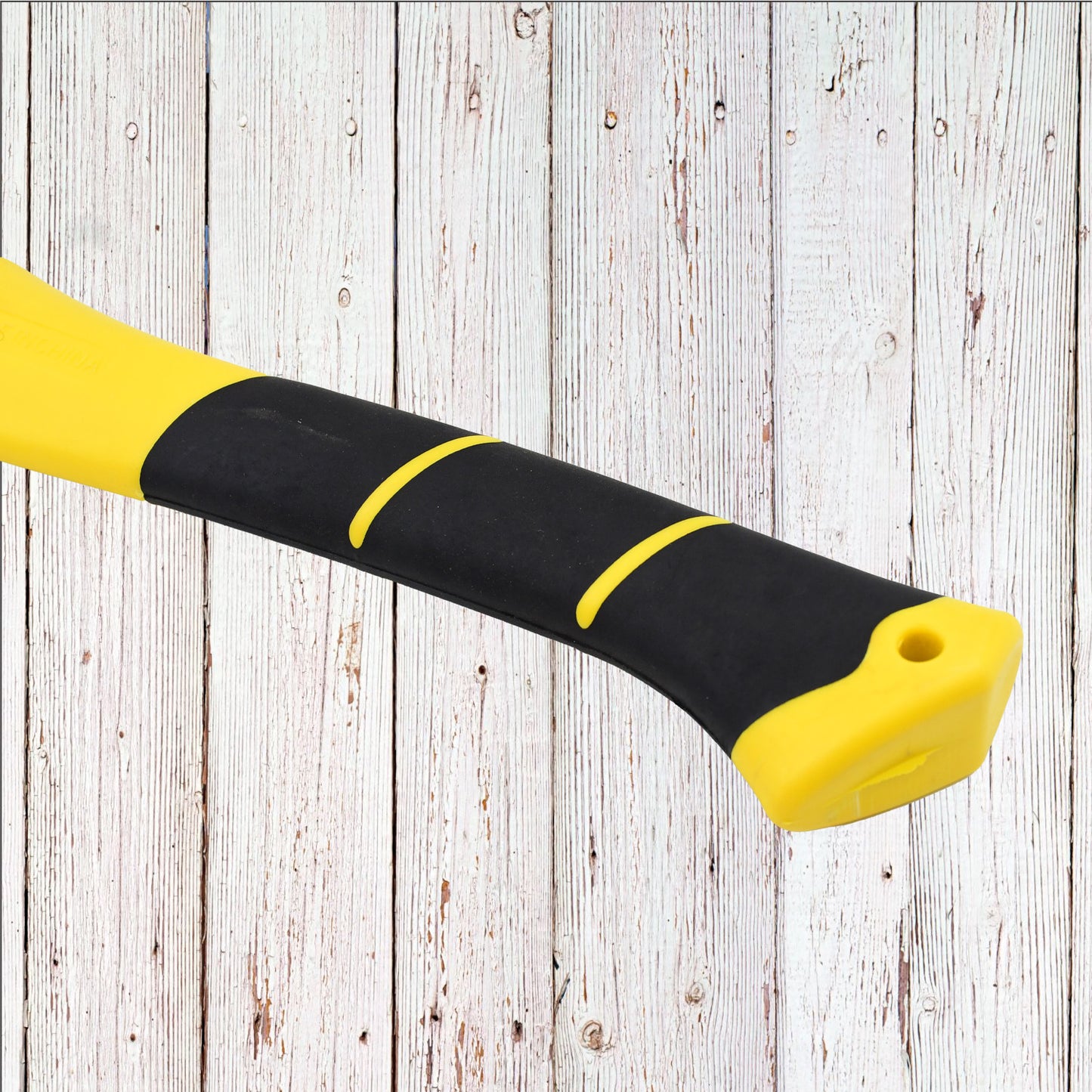 Wukusy gardening tools hatchet and pick axe with 537g weight, featuring a sturdy wooden handle and sharp blade for outdoor work.