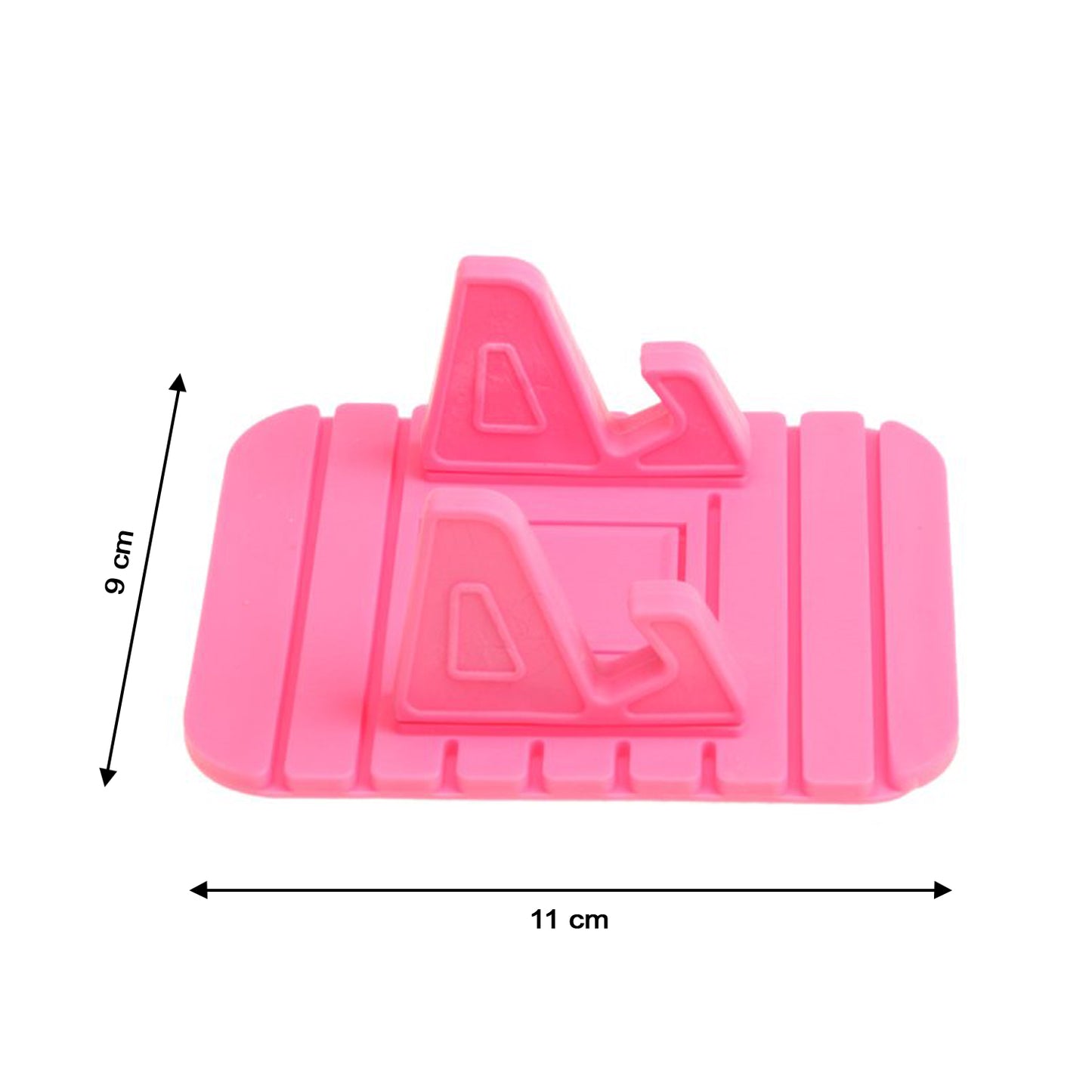 Wukusy 9049 universal portable mobile holder stand displaying a sleek black adjustable phone stand on a white background.