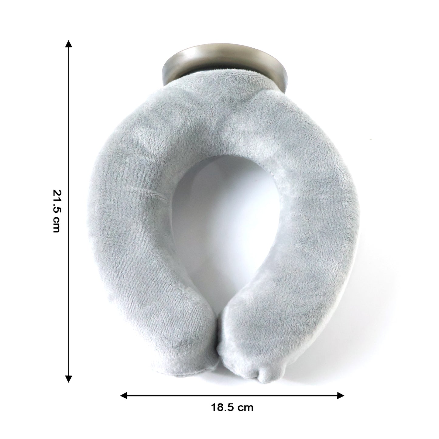 Wukusy multi-purpose U-shaped comfort support pillow showing a soft, supportive cushion ideal for neck and back relief.