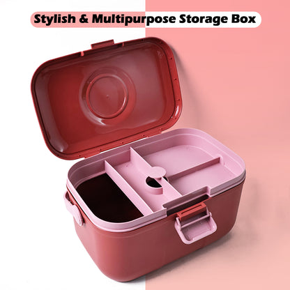 Wukusy Supermom multipurpose storage box with handle, ideal for home organization and storage solutions.