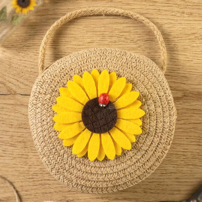 Cute mini round women’s crossbody purse by Wukusy, featuring a compact design with a slim strap and stylish look.