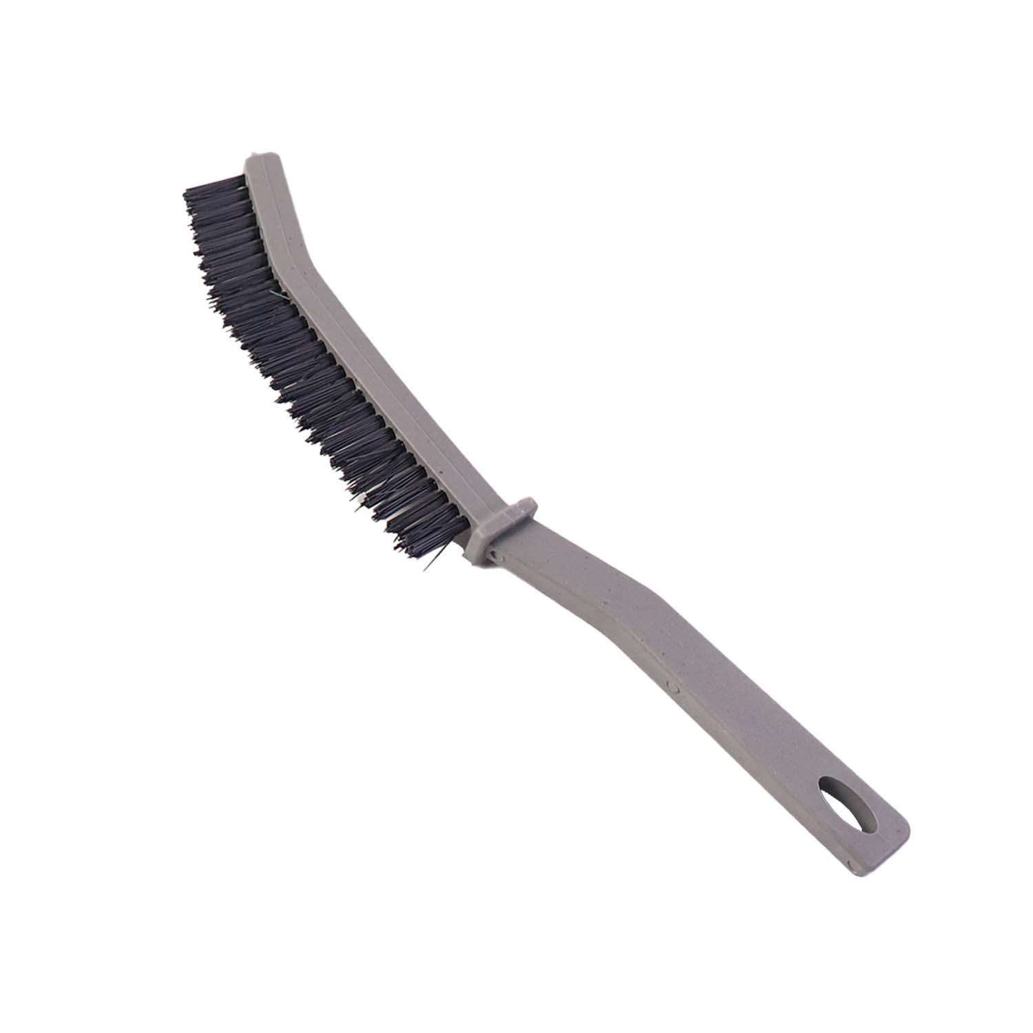 Set of two Wukusy long handle corner cleaning brushes for home improvement, ideal for reaching tight spaces and deep cleaning.
